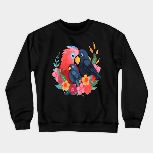 Parrot Mothers Day Crewneck Sweatshirt by JH Mart